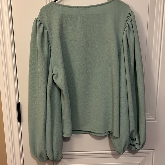 Shein pastel mint top 3X - Picture 4 of 4